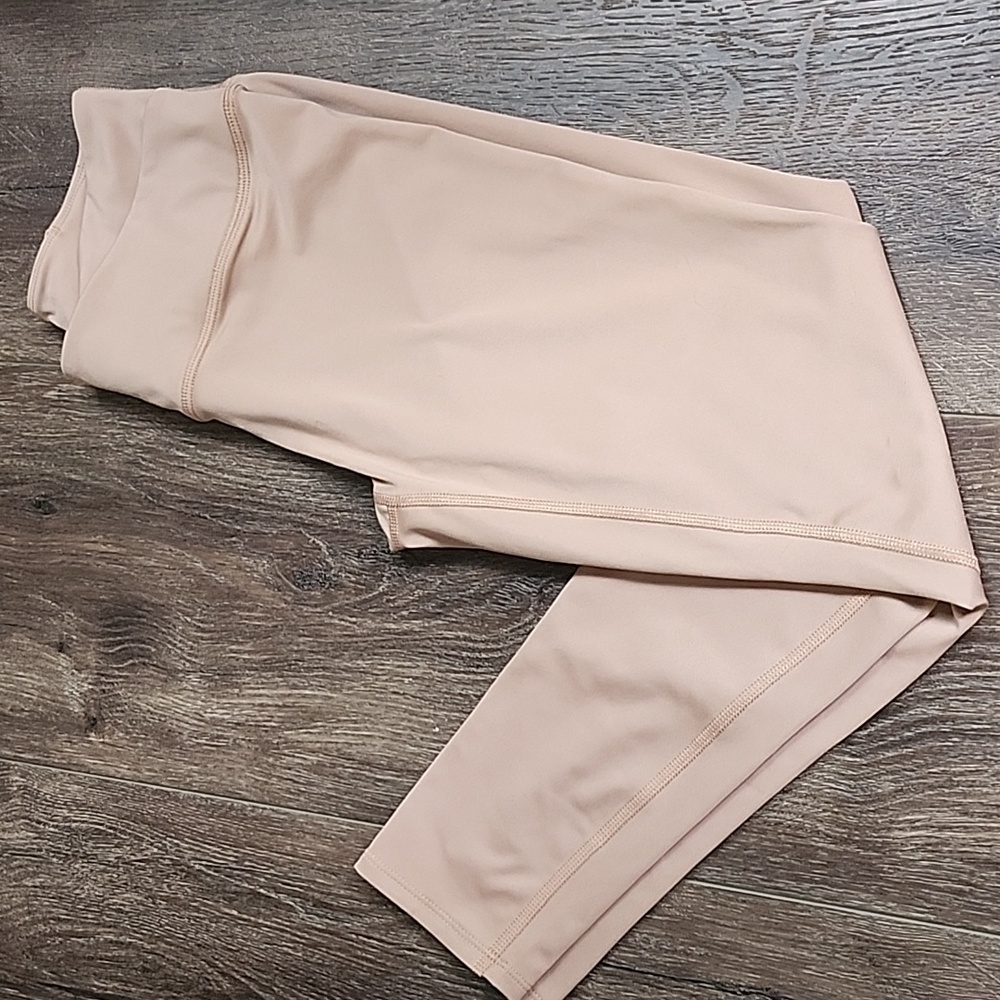 FP Movement Beige Pink Ankle Leggings Size S
